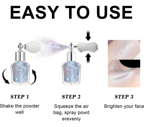 Spray Iluminador Corporal Y Facial Lemonsac Slpw01