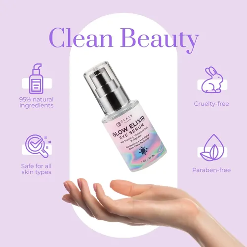 Sérum Para Ojos Clear Beauty Con Vitamina C Y Ácido Hialurón