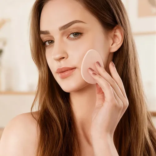 R Yy Esponjas De Maquillaje Planas 6 Pcs Para Base, Suave Y
