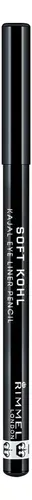 Delineador En Lápiz Rimmel Soft Kohl Kajal Jet Black
