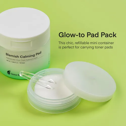 Contenedores De Viaje Terez & Honor Glow-to Pad Pack 2 Frasc