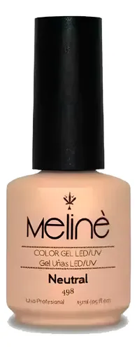 Meliné Esmalte Semi Permanente Color Gel Led Uv Nude 15 Ml