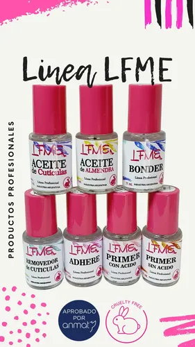 Kit Productos Para Preparacion Retirado De Uñas Esculpidas