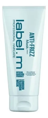 Mascarilla Capilar Label.m Anti-frizz 200 Ml Para Cabello No