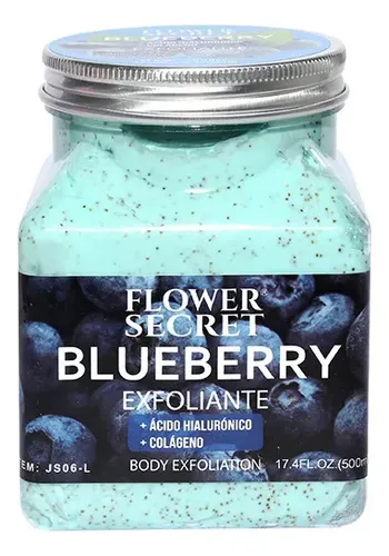 Crema Exfoliante Corporal Pote 500 Ml – Los Aromas Blueberry