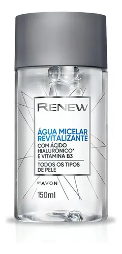 Agua Micelar Revitalizante Con Acido HIaluronico Anew 150 ml Avon
