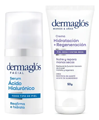 Dermaglós Rutina Hidratación Y Regeneración Rostro Y Manos