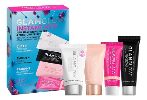 Glamglow Instant Hits Mascarillas Y Crema 52ml En Total