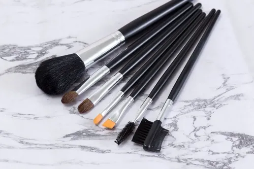 Set De Brochas Y Pinceles De Maquillaje Estuche Imán P4850