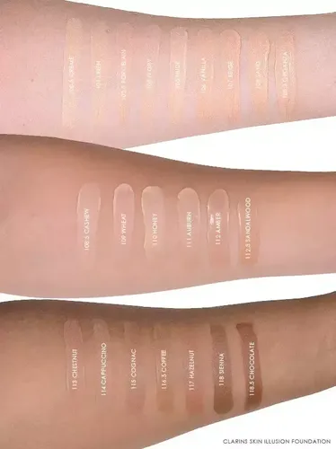 Base De Maquillaje Clarins Skin Illusion 117