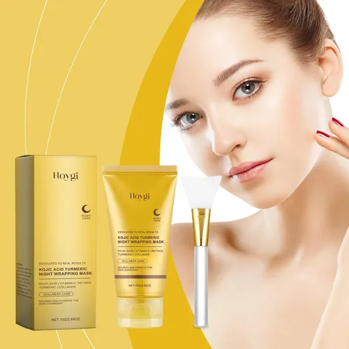 Mascarilla Nocturna Hoygi Ácido Kójico Y Cúrcuma