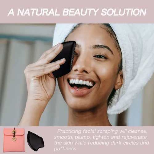 Herramientas De Masaje Facial Gua Sha Yuanchupin Bianstone