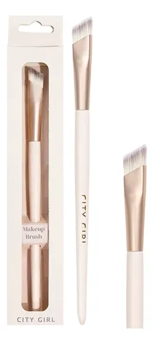 Brocha Para Contorno De Maquillaje Makeup Brush City Girl N2 Rosa