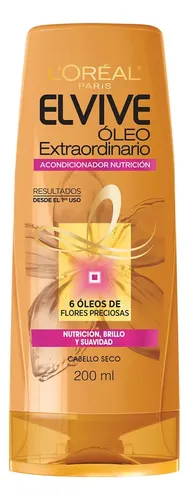 Acondicionador Elvive Óleo Extraordinario Nutrición Intensa para Cabello Seco 200 mL