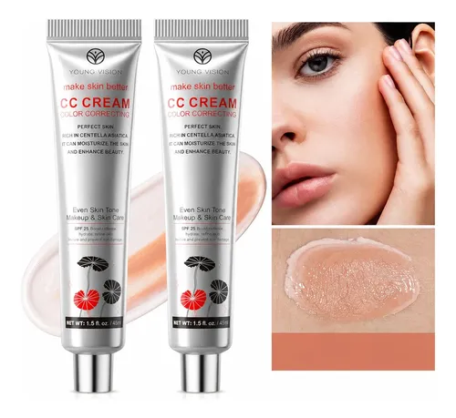 Protector Solar Cc Cream 2 Tonos, Base Natural, Primer