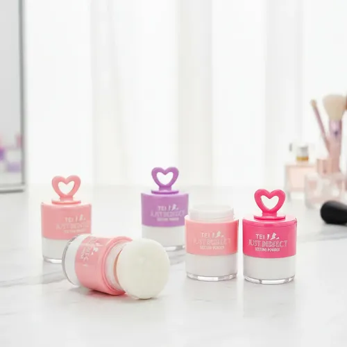 Polvo Fijador Just Perfect Sellador De Maquillaje Blanco