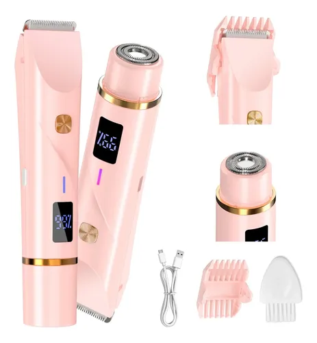 Afeitadora Eléctrica 2 En 1 Para Mujer, Bikinis Y Más
