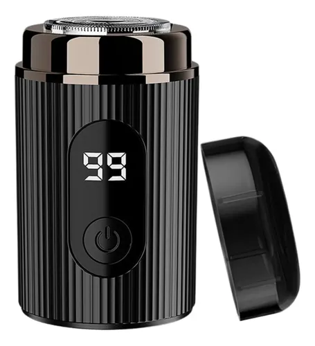 Barba Eléctrica Barba Recortadora Compacta Eléctrica Negro