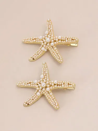 2 Accesorios Para El Cabello De La Serie Ocean Para Mujer, Q