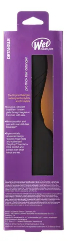 Cepillo Para Cabello Wet Brush Pro Detangler Thick Hair Blac
