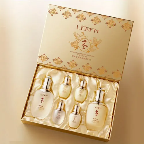 Set Facial Astrágalo 6 Pzs Con Niacinamida Y Hialurónico