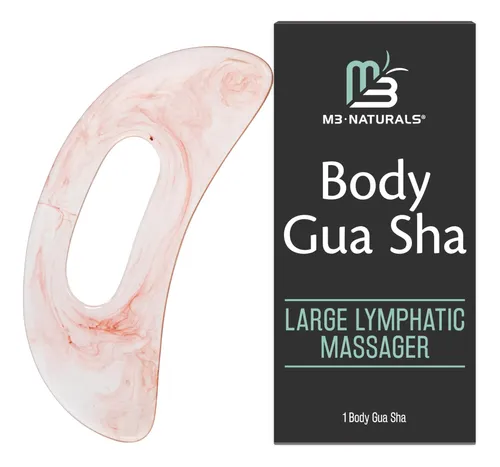 Gua Sha Tool M3 Naturals Body Para Cuerpo, Piernas, Brazos Y