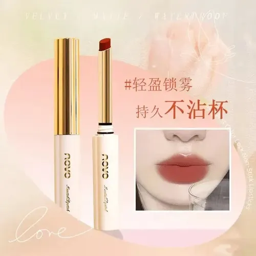 Labial Non Stick Glam Flower Waterproof Velvet Matte Color 927