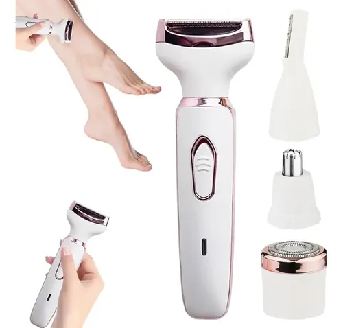 Afeitadora Eléctrica Femenina Comfort 4 En 1 *