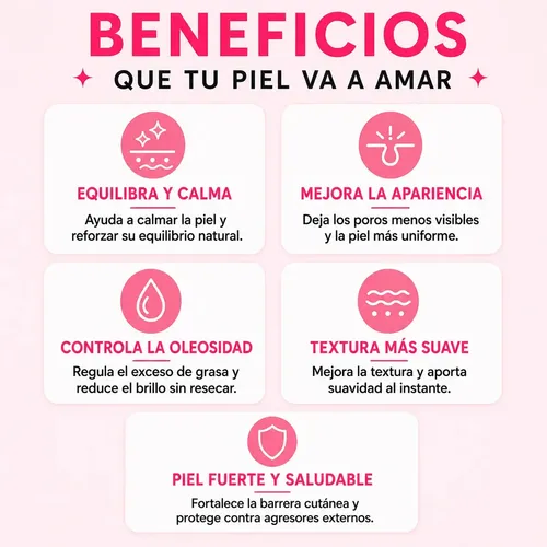 Sérum Facial Mely 4 en 1 Niacinamida Ácido Hialurónico Vegano Día/Noche