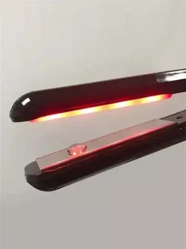 Plancha De Cabello Infrarroja Ultrasónica Alisadora Y