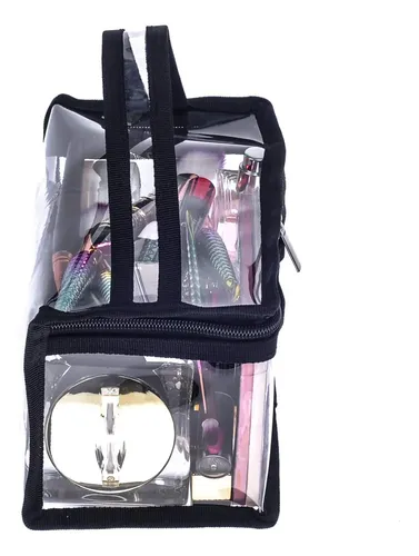 Bolsa De Maquillaje Jula Vance Pequeña Rectangular De Pvc Tr