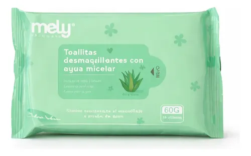 Agua Micelar Toallitas Desmaquillantes Hidratante X10