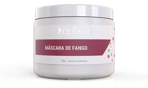 Mascarilla Facial Arcilla Dr. Duval Con Bentonita y Zinc 750g Para Piel Seca
