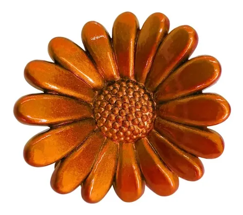 Broche De Pelo Flor Margaritas Colores X 12 Unidades