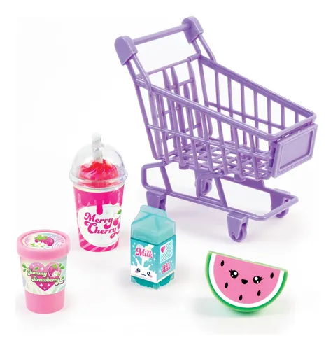 Set Brillo Labial Carrito Compras Niñas 3c4g