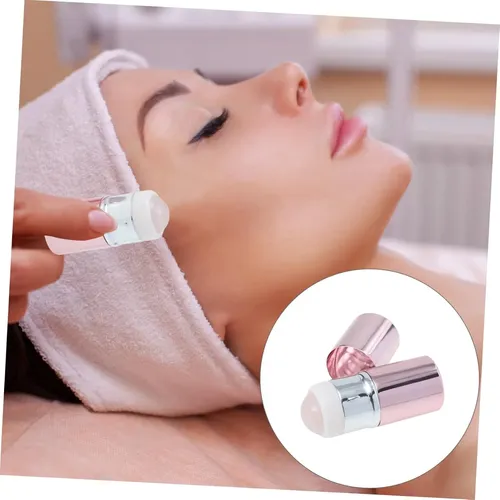 Rodillo De Jade Refrigerante Para Masaje Facial Y Cuello