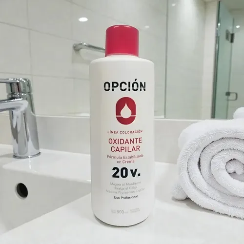 Oxidante Crema Tintura Pelo Opcion Profesional 900ml
