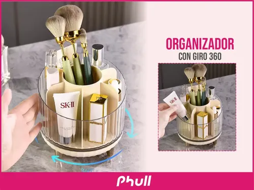 Organizador Maquillaje Porta Cosmético Organizador De Brocha