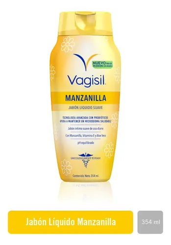 Jabón Íntimo Líquido Vagisil Manzanilla 354ml