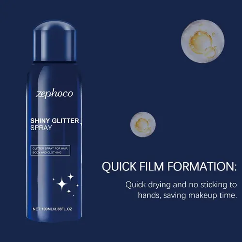 Spray Zephoco Body Glow Para Brillo Y Humedad
