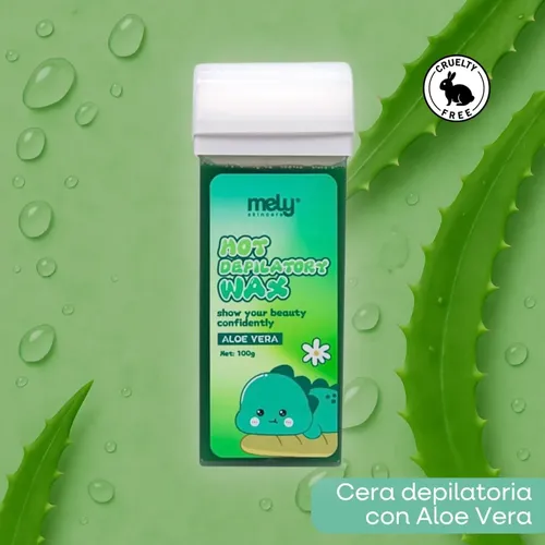 Cera Con Aloe Vera Roll On Piel Sensible Mely 100g My892006
