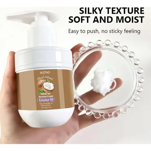 Crema Depilatoria Facial Coco Aloe Durazno 3.52oz