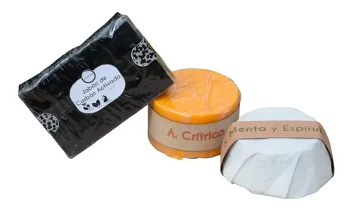 Combo Shampoo Acondicionador Y Jabón En Barra A Elección
