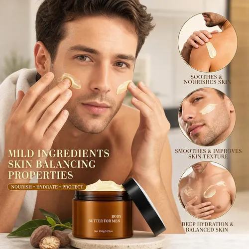 Crema De Cuidado Corporal Para Hombres Con Colonia, Hidratac