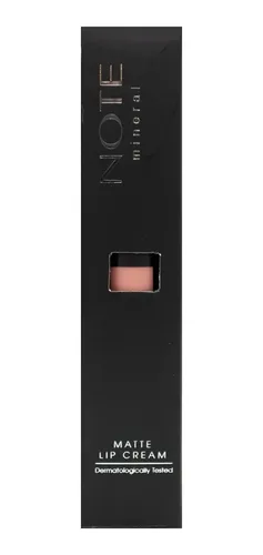 Note Mineral Matte Lip Cream Labial En Crema Mate Vegano