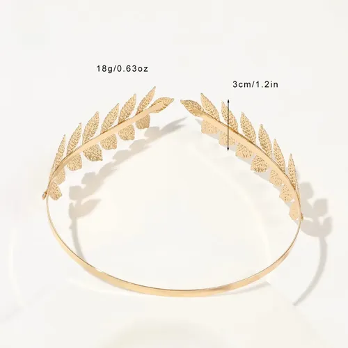 3pz Diademas Tiara Metálica Para Mujer Accesorios