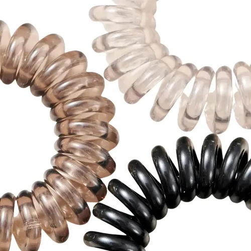 18 Elásticos Para Cabello En Espiral Accesorios Mujer