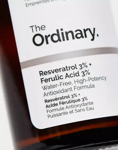 Resveratrol 3% + Ferulic Acid 3% | Sérum antioxidante Natural The Ordinary