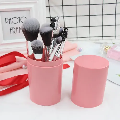 Set De Pinceles De Maquillaje 12/7 Pinceles Para