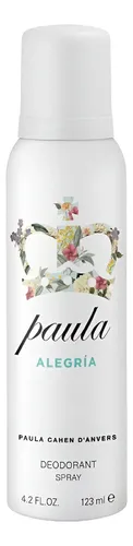 Paula Alegria Perfume Mujer Edt 60 Ml + Deo 123ml